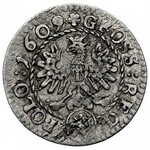 zestaw groszy 1608 (2 szt) i 1609 (2 szt), Kraków, Kurp...