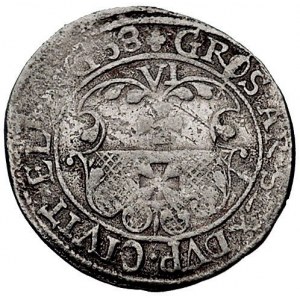 szóstak 1658, Elbląg, okupacja szwedzka, Ahlström 60 (R...