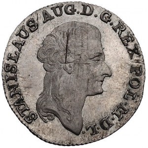 złotówka 1792, Warszawa, Plage 300, bardzo ładna moneta...