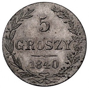 5 groszy 1840, Warszawa, Plage 140