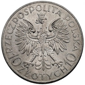 10 złotych 1933, Warszawa, Traugutt, Parchimowicz 122