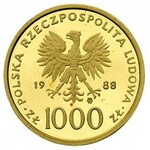 10.000, 5.000, 2000 i 1.000 złotych 1988, Warszawa, Jan...