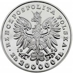 komplet monet 200.000 złotych 1990, mennica Solidarity ...