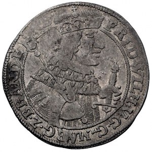 ort, 1652 C-M, Królewiec, Schrötter 1571, Bahr. 1568, r...