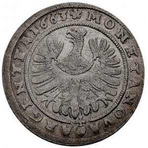 15 krajcarów 1663, Brzeg, F.u.S. 1856