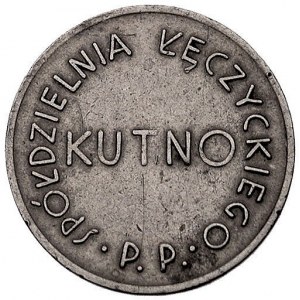 Kutno, 1 złoty (III emisja) Spółdzielni łęczyckiego 37 ...