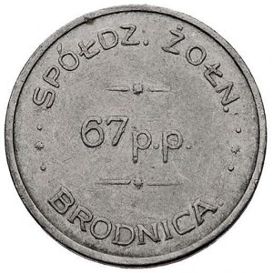 Brodnica, 1 złoty Spółdzielni 67 p.p., aluminium, Bart....