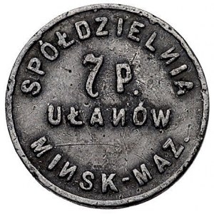 Mińsk Mazowiecki, 50 groszy Spółdzielni 7 p. ułanów, al...