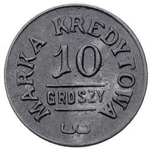 Częstochowa, 10 groszy (I emisja) Spółdzielni 7 p.a.p.,...