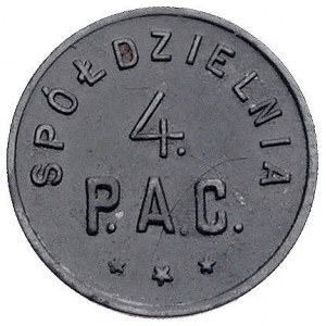 Łódź, 20 groszy Spółdzielni 4 p.a.c., cynk, Bart. 154 (...