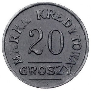 Łódź, 20 groszy Spółdzielni 4 p.a.c., cynk, Bart. 154 (...