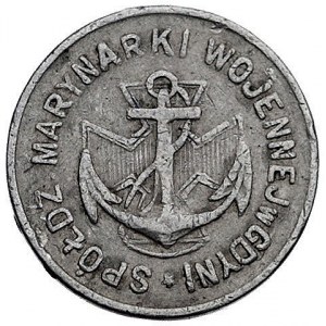 Gdynia, 1 złoty (I emisja) Spółdzielni Marynarki Wojenn...