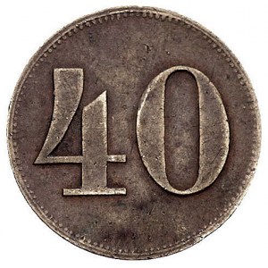 10 fenigów 1919, Bydgoszcz cynk, 19 mm, Menzel 2110.1 o...