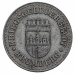 10 fenigów 1919, Bydgoszcz cynk, 19 mm, Menzel 2110.1 o...