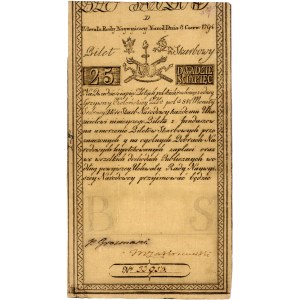 25 złotych 8.06.1794, seria D, Miłczak A3 , Pick A3