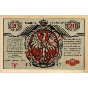 20 marek polskich 9.12.1916, \jenerał, MUSTER A.0000000
