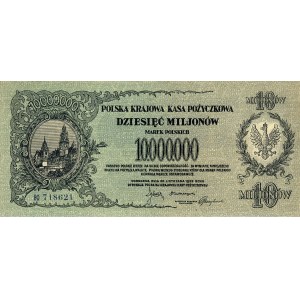 10.000.000 marek polskich, 20.11.1923, seria BO, Miłcza...