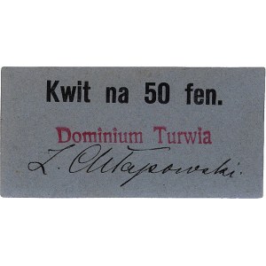 Turwia - Dominium Chłapowskich, 50 fenigów i 1 marka 19...
