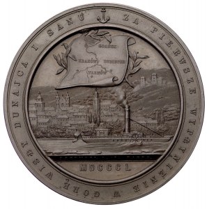 Jędrzej Zamoyski- medal autorstwa C. Radnitzkiego 1850 ...