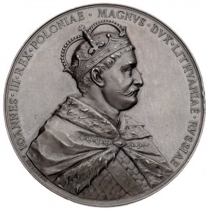 Jan III Sobieski- medal autorstwa J. Tautenhayna wybity...