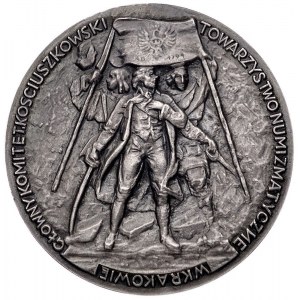 Tadeusz Kościuszko- medal autorstwa Fr. Kalfasa 1946 r....