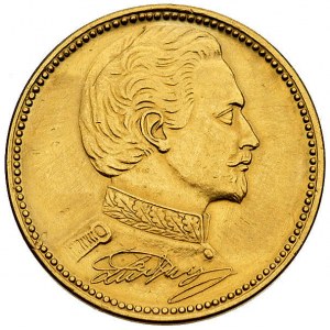 Bawaria- medal na śmierć króla Ludwika II bawarskiego 1...