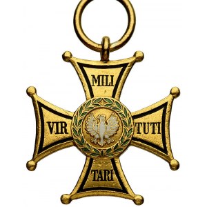 Złoty Krzyż (IV klasa) Orderu Virtuti Militari, lata 40...