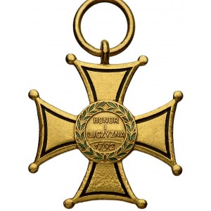Złoty Krzyż (IV klasa) Orderu Virtuti Militari, lata 40...