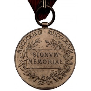 Jubileuszowy medal 1898 \Signum Memoriae, brąz
