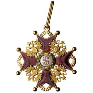 Krzyż Komandorski (II klasa) Orderu Świętego Stanisława...