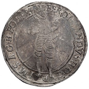 talar, 1624, Praga, Aw: Postać cesarza i napis wokoło, ...