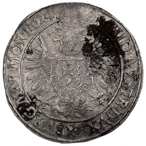 talar, 1624, Praga, Aw: Postać cesarza i napis wokoło, ...