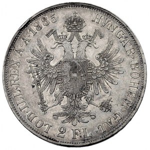 2 floreny 1885, Wiedeń, Herinek 489