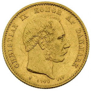 20 koron 1900, Kopenhaga, Fr. 295, złoto, 8.97 g
