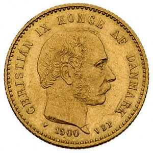 10 koron 1900, Kopenhaga, Fr. 296, złoto, 4.48 g