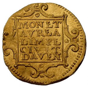 dukat 1634, Deventer, Delm. 1088 (R3), Fr. 26, złoto, 3...