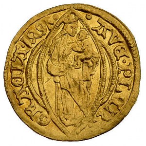 dukat 1497, Hamburg, Gaedechens 87, Fr. 1100, złoto, 3....
