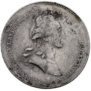 Józef Fryderyk jako regent 1780-1784, talar bez daty, A...