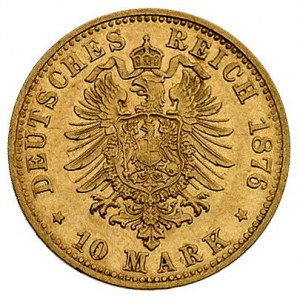 Ludwik II 1864-1886, 10 marek 1876/D, Monachium, J. 196...