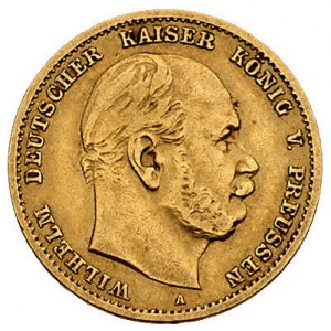 Wilhelm I 1861-1888, 10 marek 1875/A, Berlin, J. 245 a,...