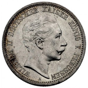2 marki 1906/A, Berlin, J. 102, ładnie zachowane