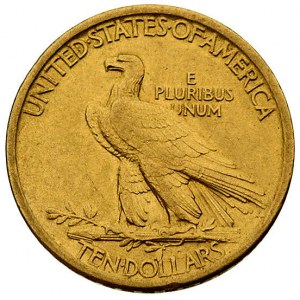 10 dolarów 1907, Filadelfia, Fr. 164, złoto, 16.69 g