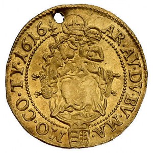 dukat 1616, Krzemnica, Huszar 1083, Fr. 37, złoto, 3.49...