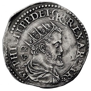 Filip II 1556-1598, tari 1572, Neapol, CNI XX. 959