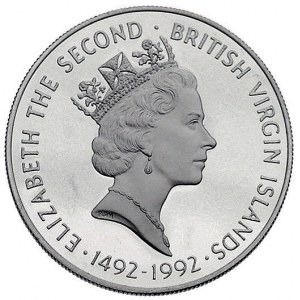 Elżbieta II 1952-,1000 dolarów bez daty, Trzy płynące s...