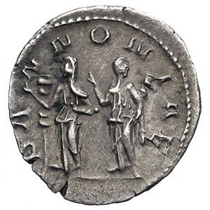 Trajan Decjusz 249- 251, antoninian, Aw: Popiersie w ko...