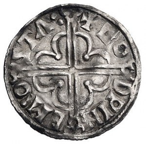 Knut 1016-1035, denar mennica Stamford, Aw: Popiersie k...