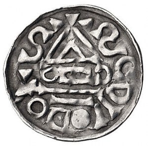 Salzburg- Henryk II 995-1002-1024, denar 1002-1009, Aw:...