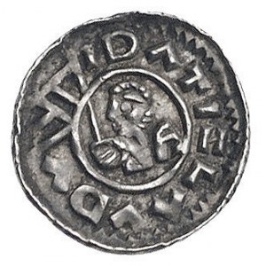 Wratysław II 1054-1061-1092, denar, Aw: Książę z miecze...