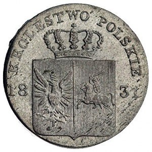 10 groszy 1831, Warszawa, łapy Orła proste, Plage 276, ...